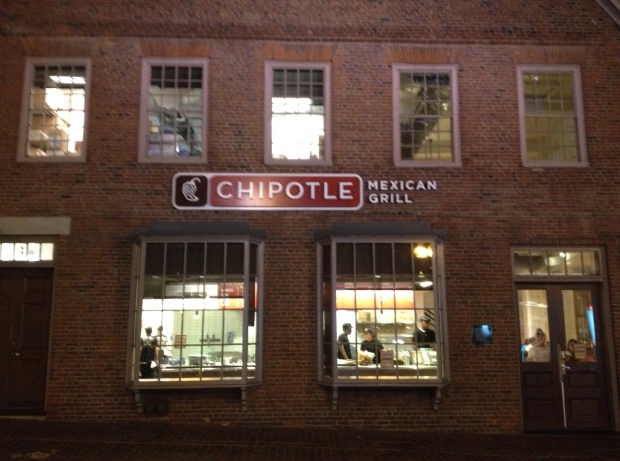Chipotle, downtown Boston (Photo: DY)