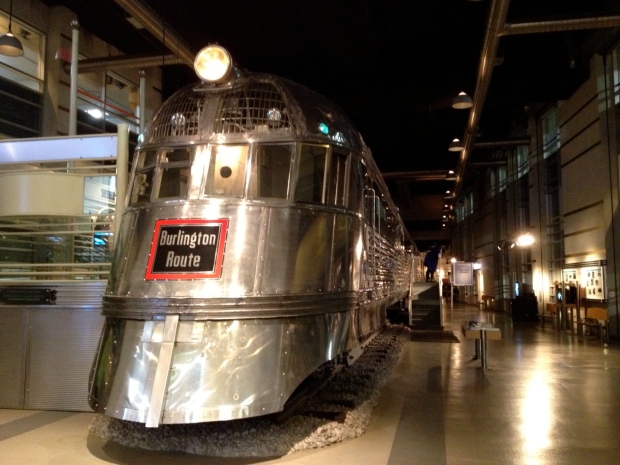 Pioneer Zephyr, Museum of Science and Industry, Chicago (Photo: DY, 2014)
