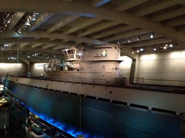 U505 submarine, Museum of Science and Industry, Chicago (Photo: DY, 2014)