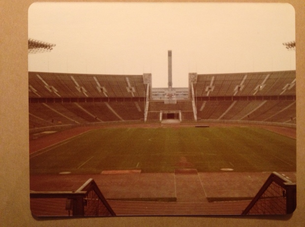 1936 Olympic Stadium, Berlin (Photo: DY, 1981)