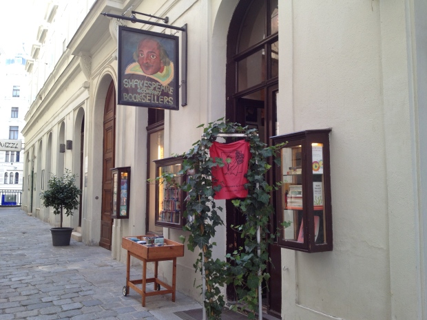 In the heart of old Vienna is this neat little bookshop
