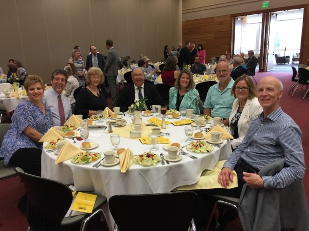 Luncheon for awardees, family, and friends (Photo: Chet Marshall)
